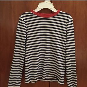 & Other Stories contrast striped long sleeve